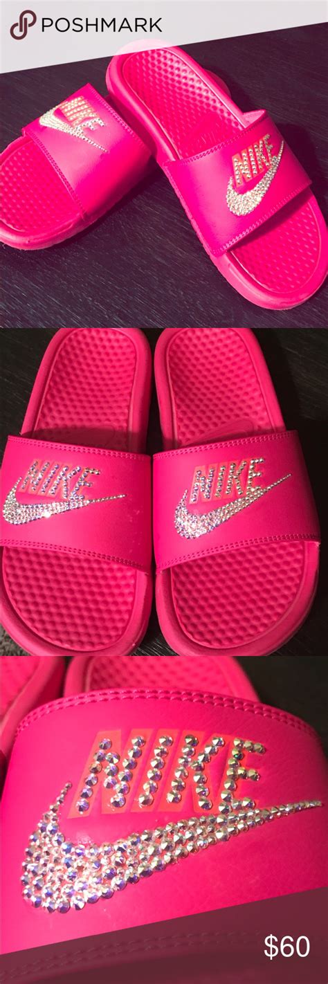 nike pink schwarz|pink Nike sandals.